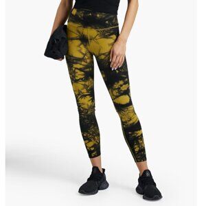 GOOD AMERICAN GOLDEN OLIVE‎ TIE DYE SEAMLESS LEGGINGS SIZE 7/8